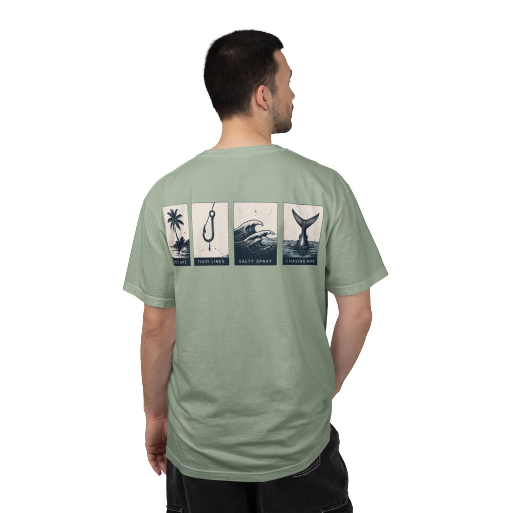 BTBF Coastal Graphic T-Shirt — "Life Hits Different on the Water"