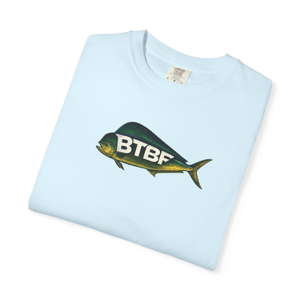 Mahi Mahi 'BTBF' Graphic T-Shirt — Fish Tail Back Print