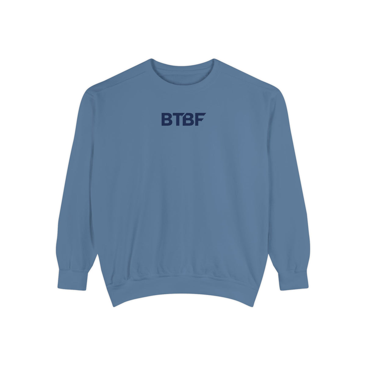 Sweatshirt — BTBF American Flag Boat Graphic Crewneck