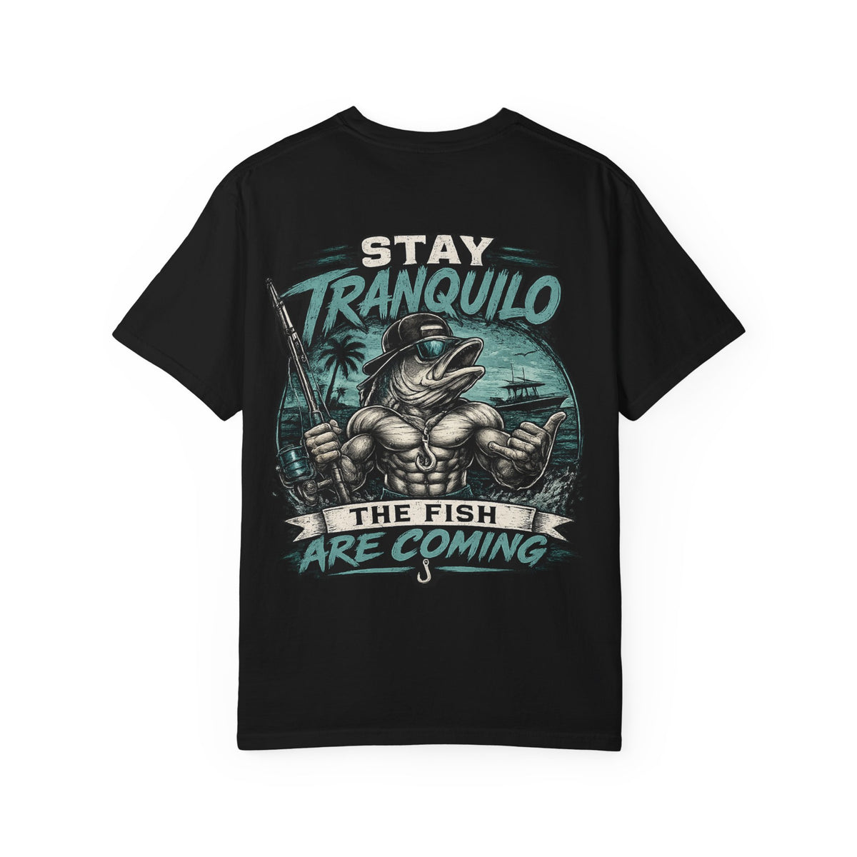 "Stay Tranquilo" Fishing Tee