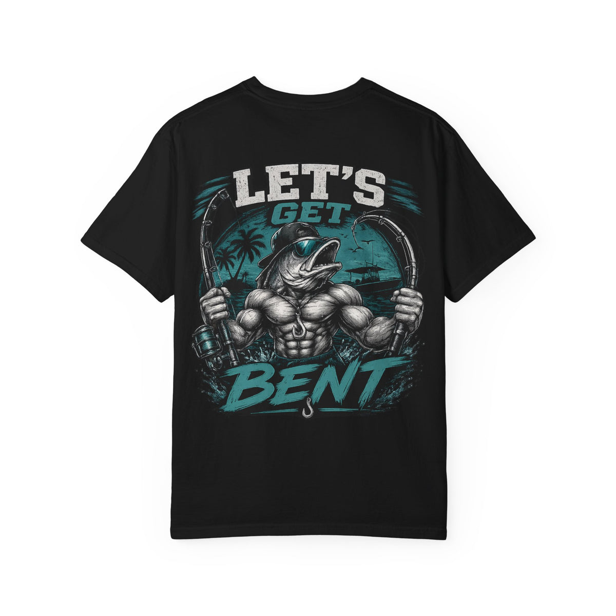 "Let's Get Bent" Marlin Tee