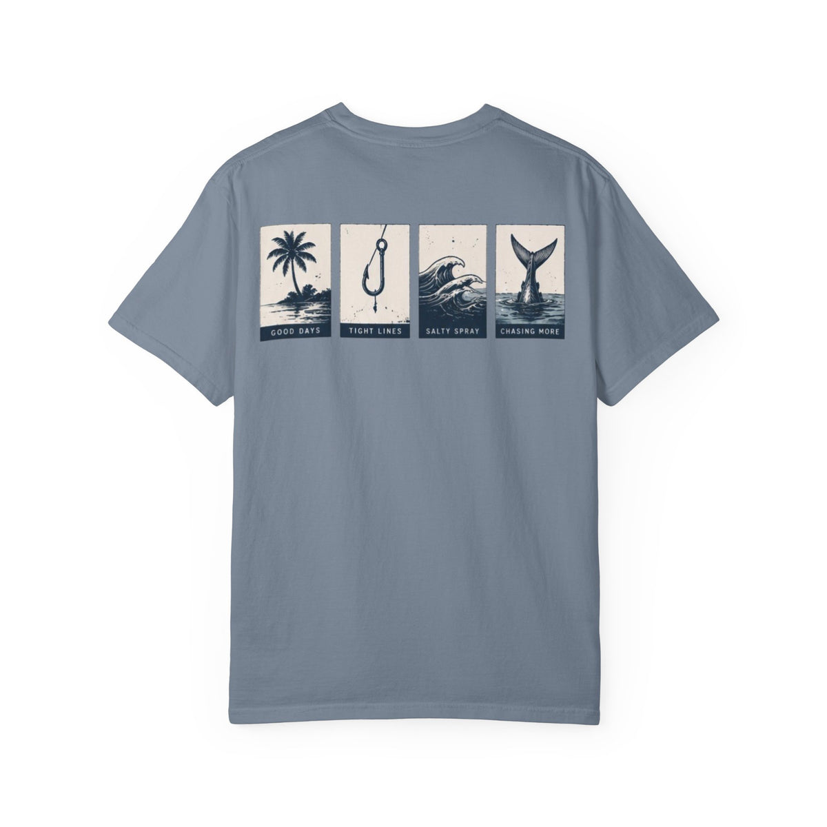 BTBF Coastal Graphic T-Shirt — "Life Hits Different on the Water"