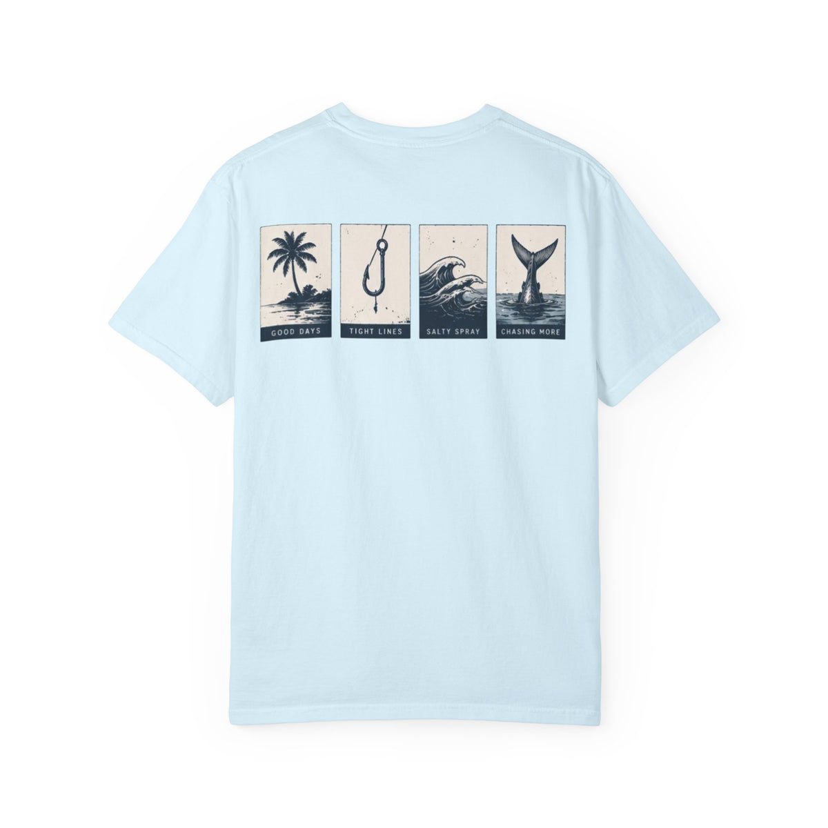 BTBF Coastal Graphic T-Shirt — "Life Hits Different on the Water"