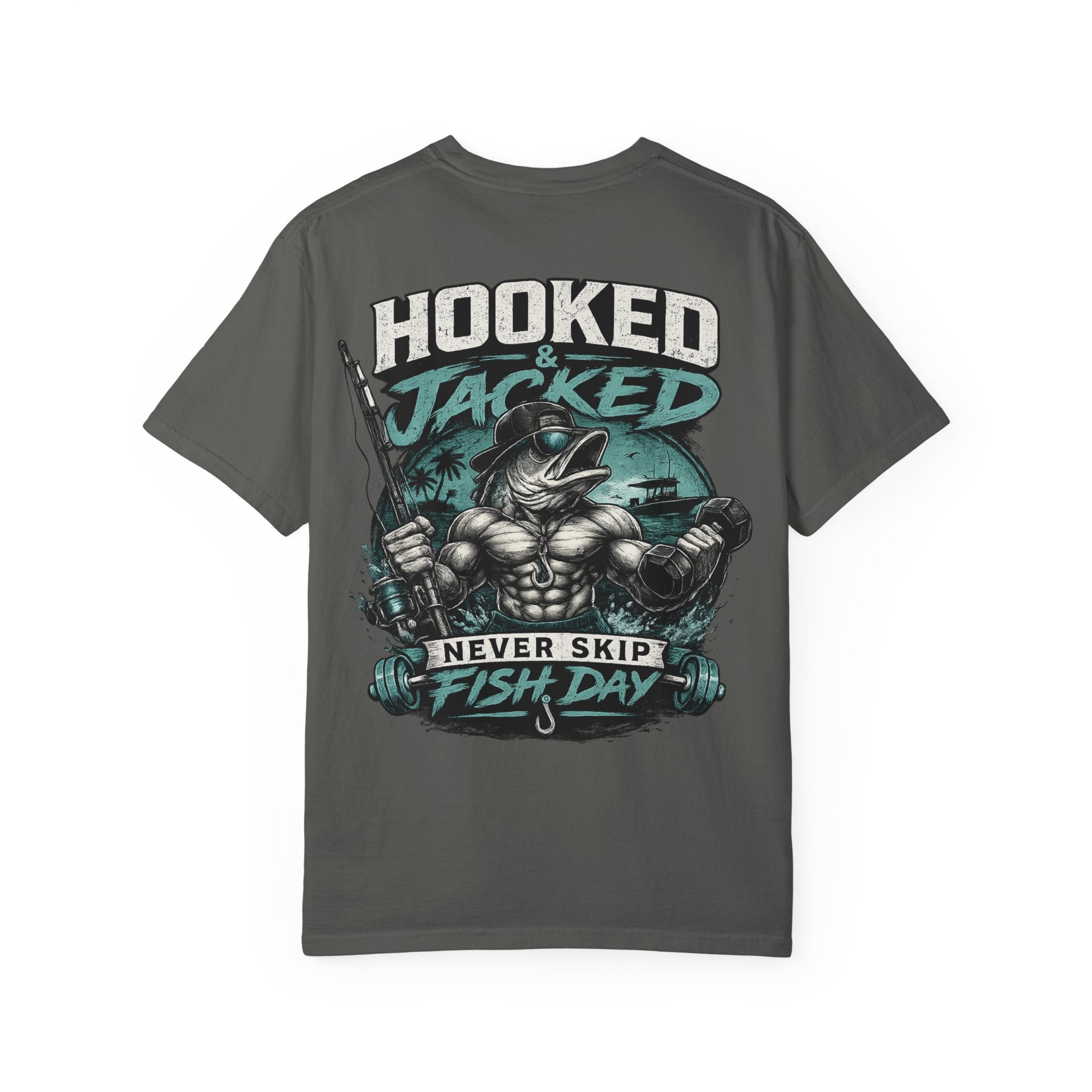Hooked & Jacked "Never Skip Fish Day" T-Shirt