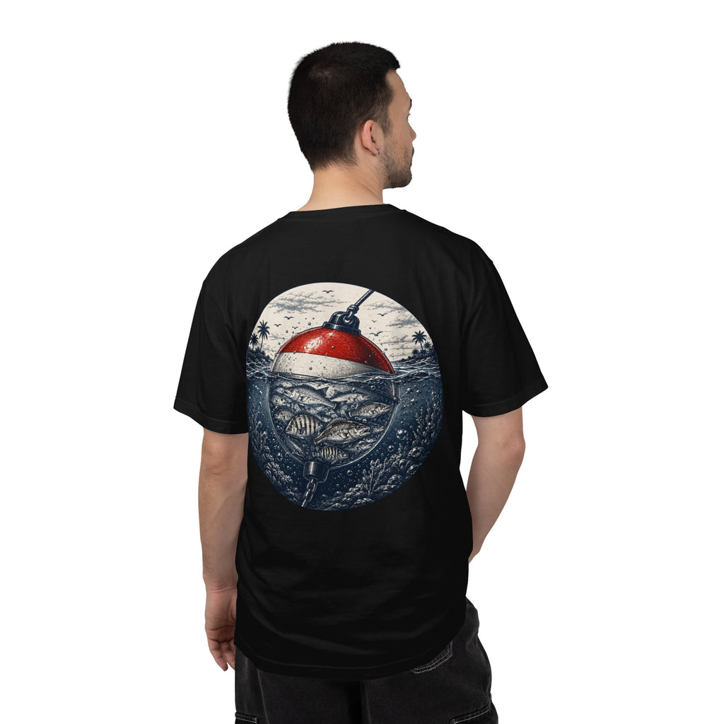Fishing Buoy T-Shirt — Vintage Ocean Fish Graphic Tee (BTBF)