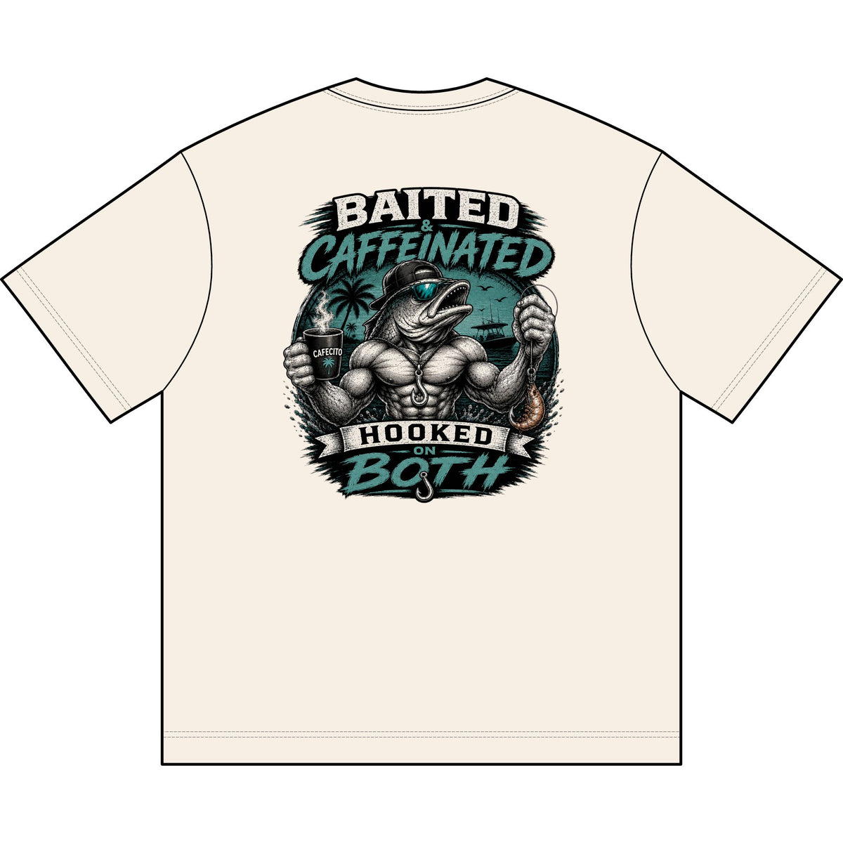 "Baited & Caffeinated" Tee