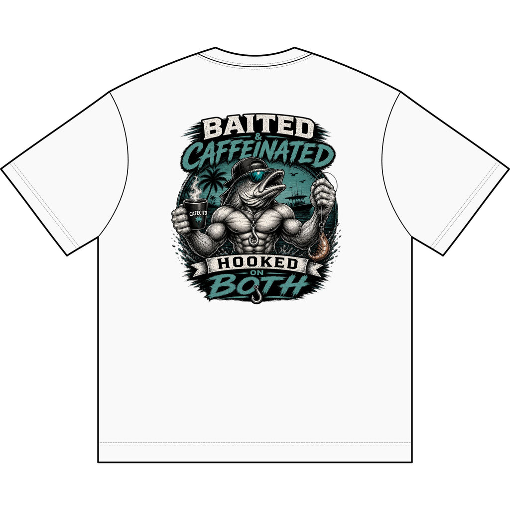 "Baited & Caffeinated" Tee