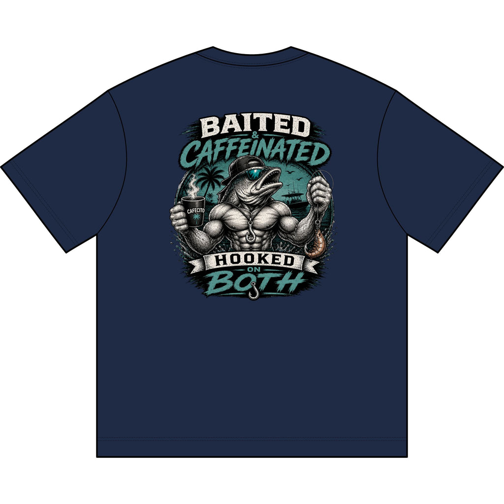 "Baited & Caffeinated" Tee