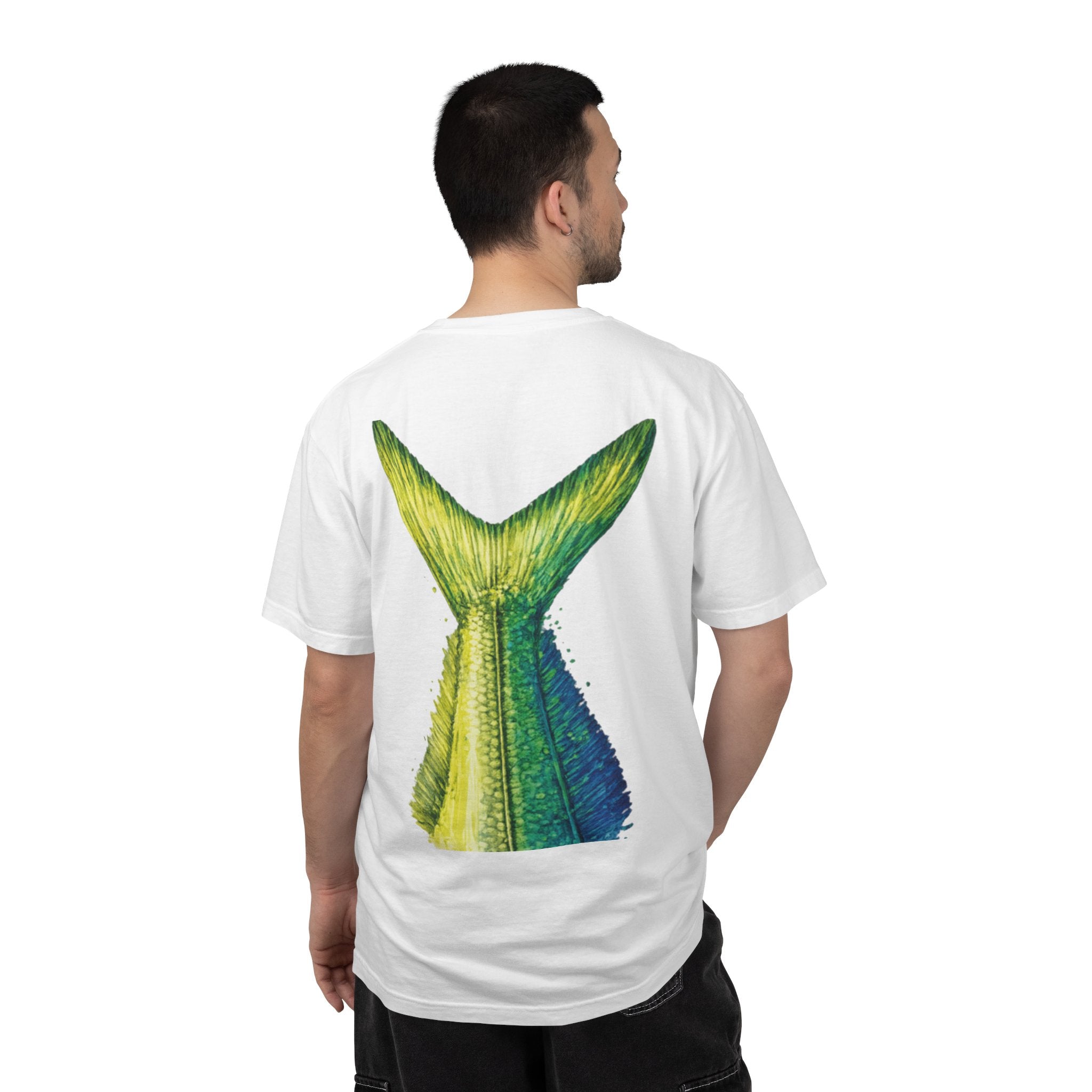 Mahi Mahi 'BTBF' Graphic T-Shirt — Fish Tail Back Print