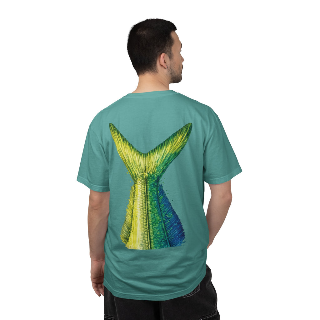 Mahi Mahi 'BTBF' Graphic T-Shirt — Fish Tail Back Print