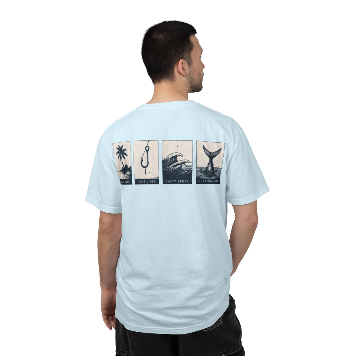 BTBF Coastal Graphic T-Shirt — "Life Hits Different on the Water"