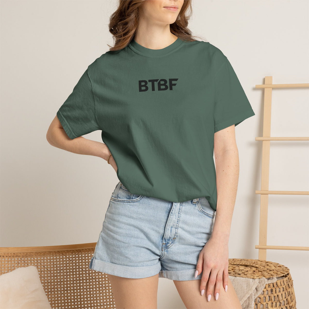 BTBF Dive Flag T-Shirt — Back Graphic Boat & Scuba Flag Tee