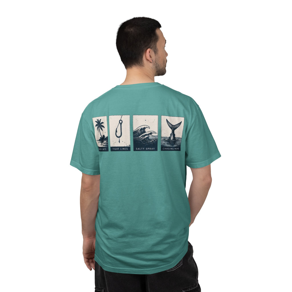 BTBF Coastal Graphic T-Shirt — "Life Hits Different on the Water"