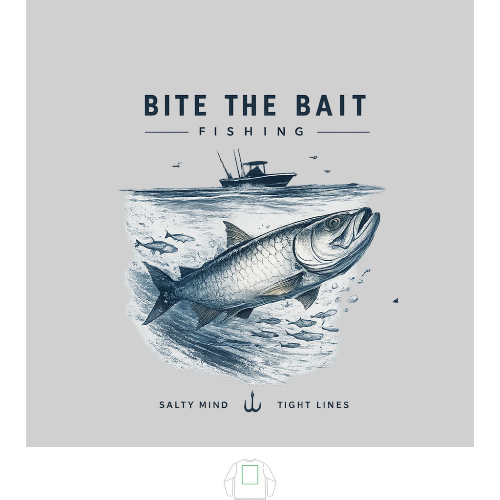 "Bite the Bait" Solar Tee