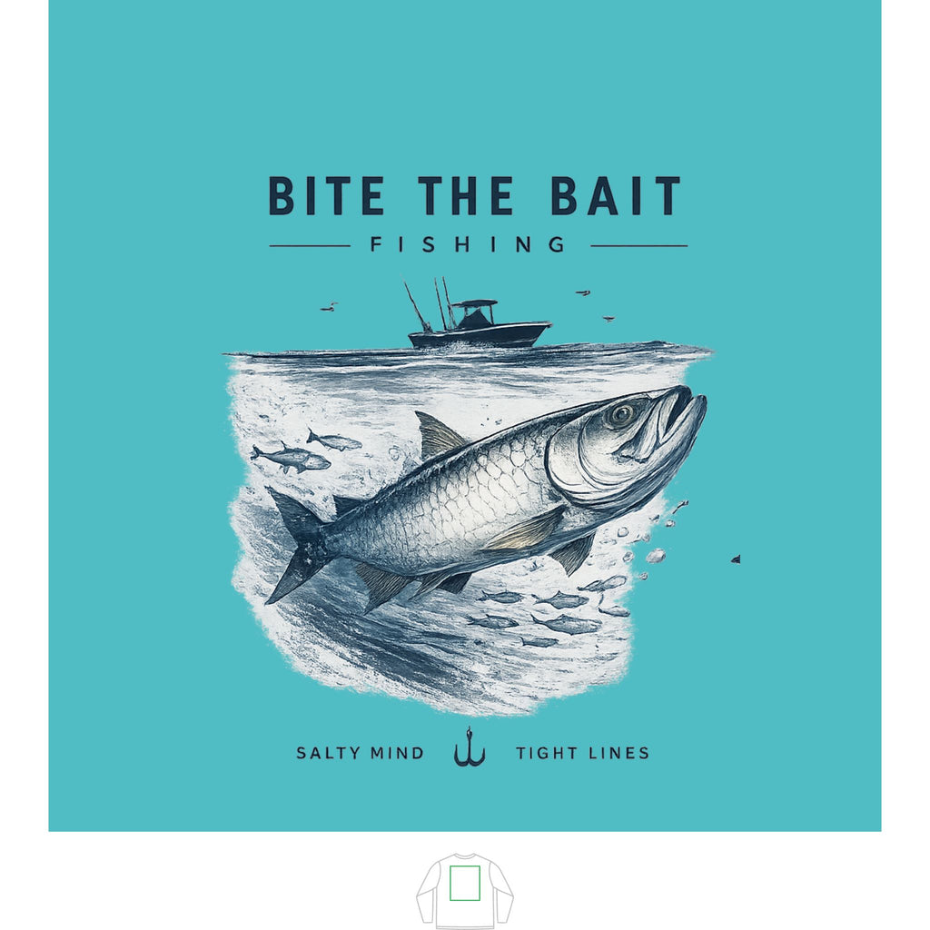 "Bite the Bait" Solar Tee