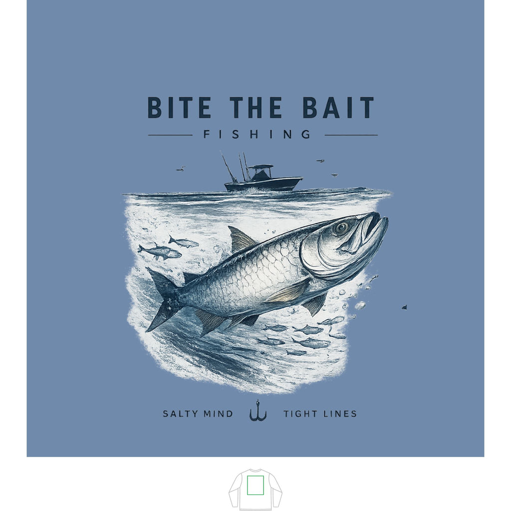"Bite the Bait" Solar Tee
