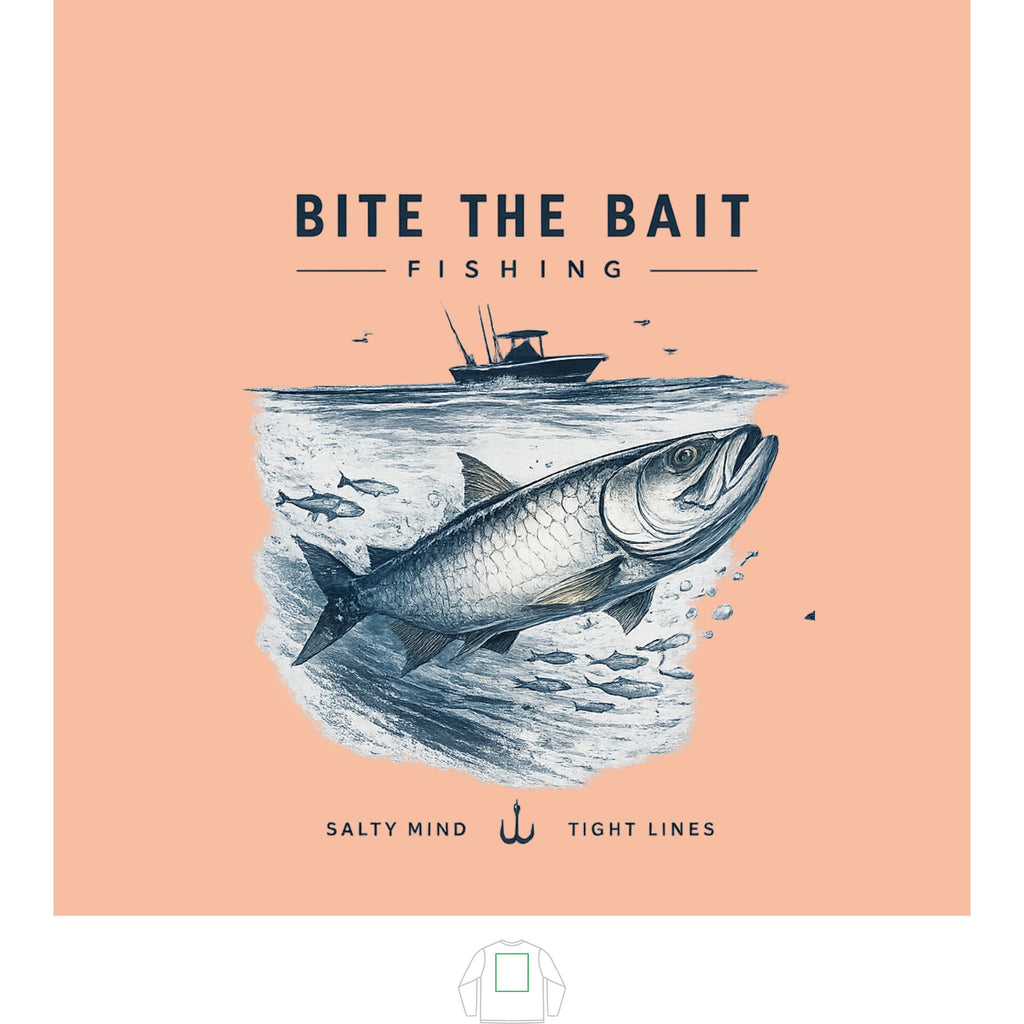 "Bite the Bait" Solar Tee