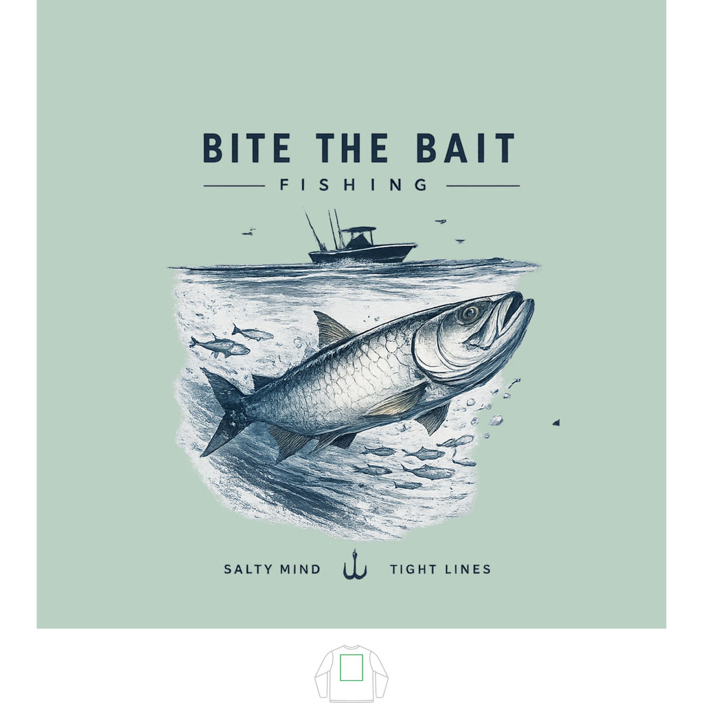 "Bite the Bait" Solar Tee