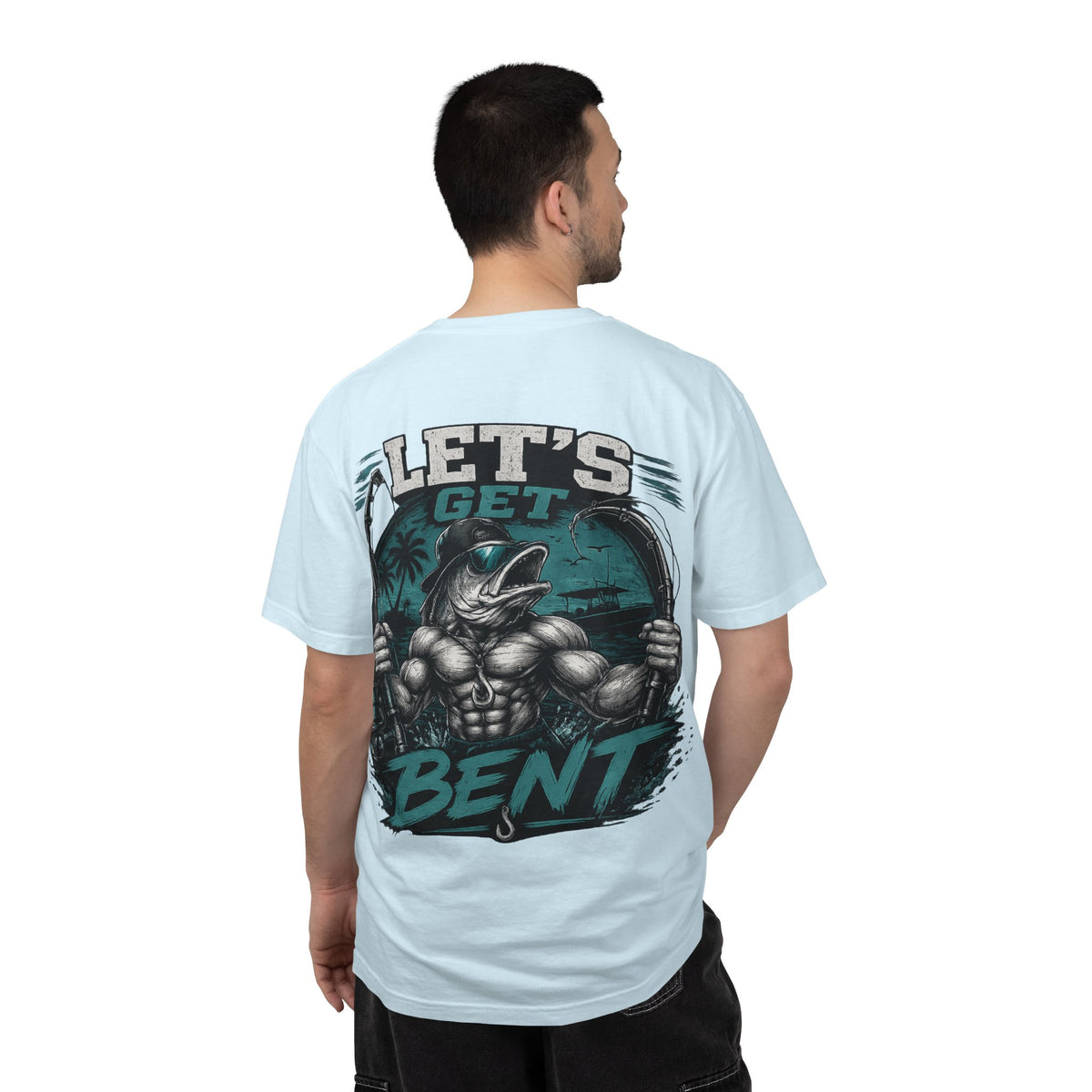 "Let's Get Bent" Marlin Tee