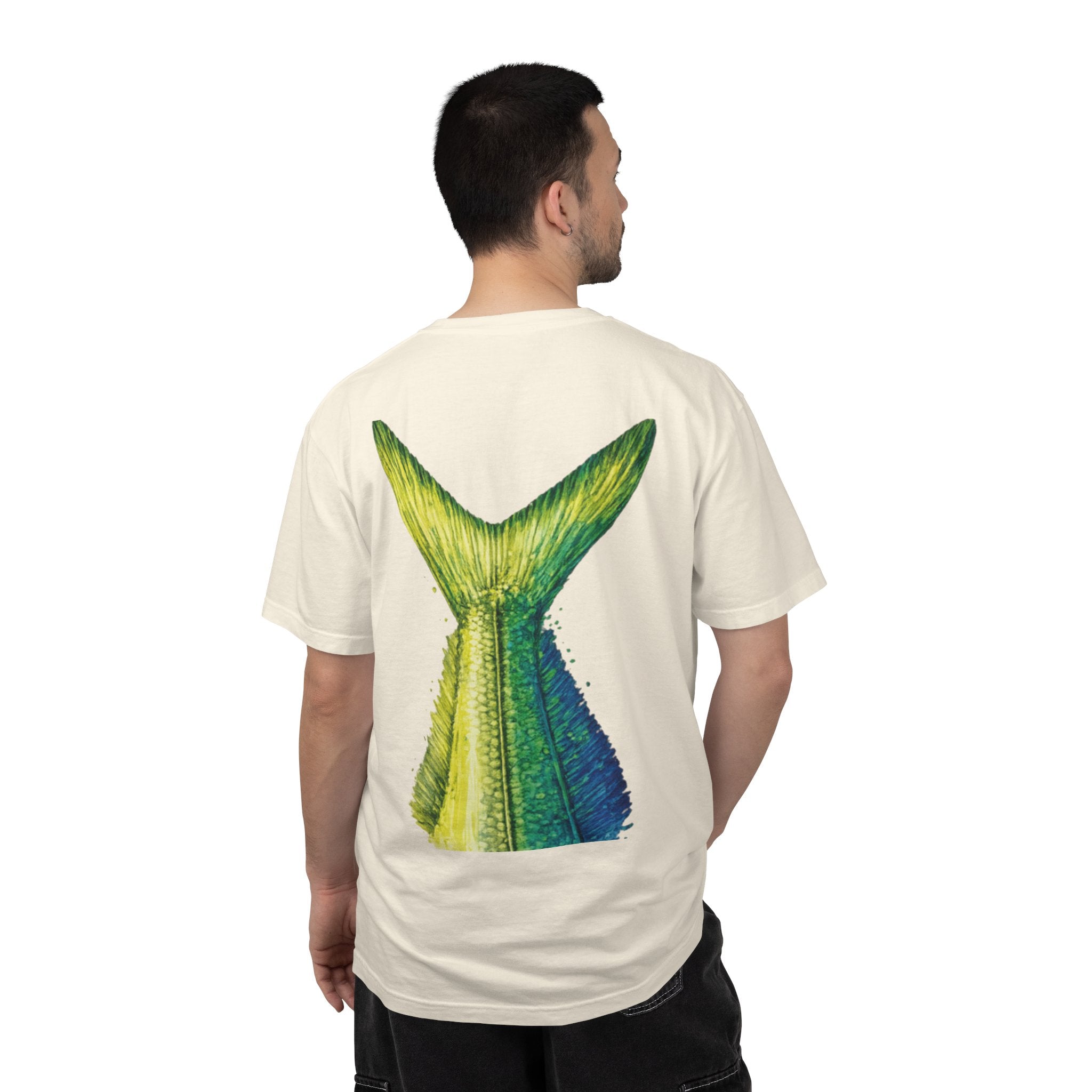 Mahi Mahi 'BTBF' Graphic T-Shirt — Fish Tail Back Print