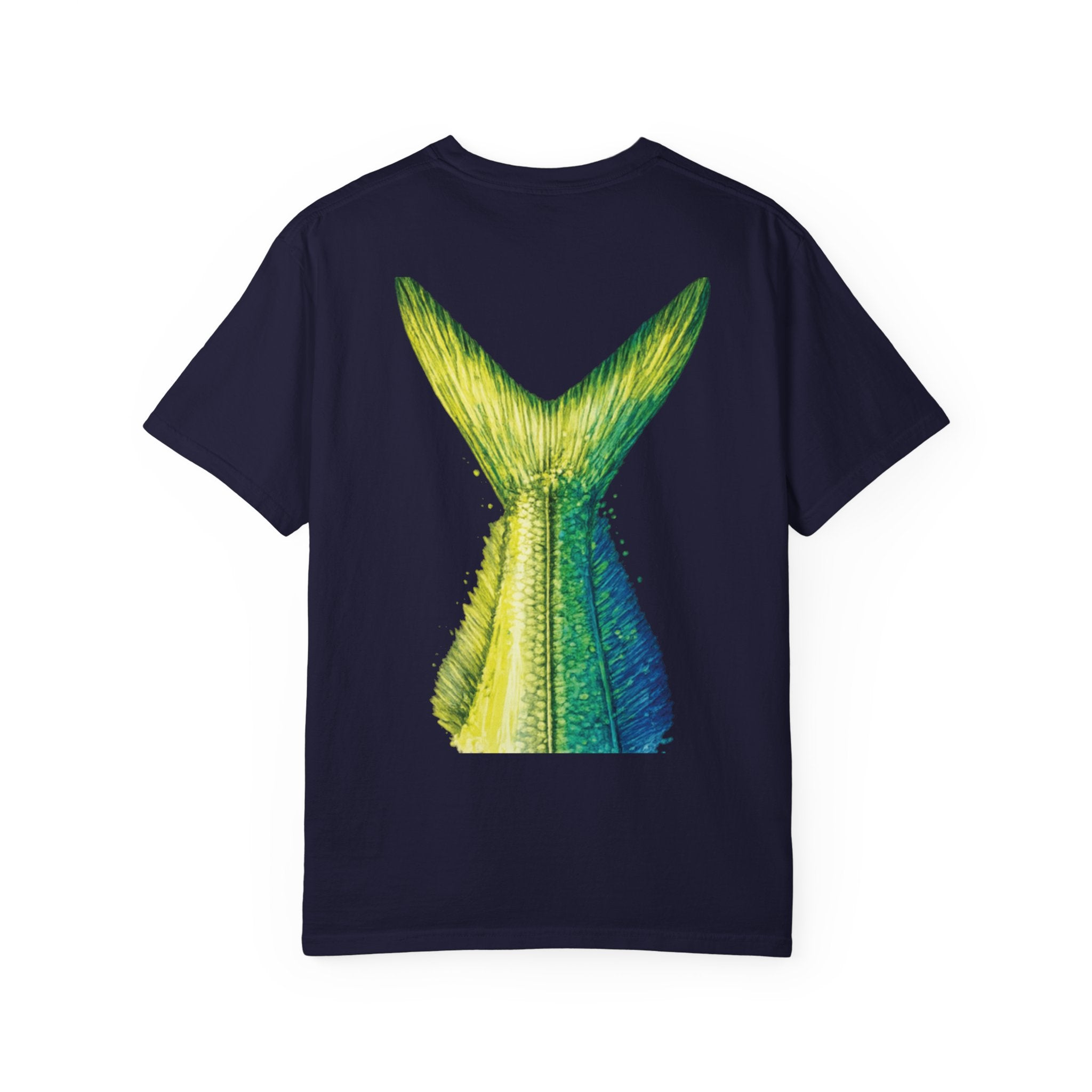 Mahi Mahi 'BTBF' Graphic T-Shirt — Fish Tail Back Print