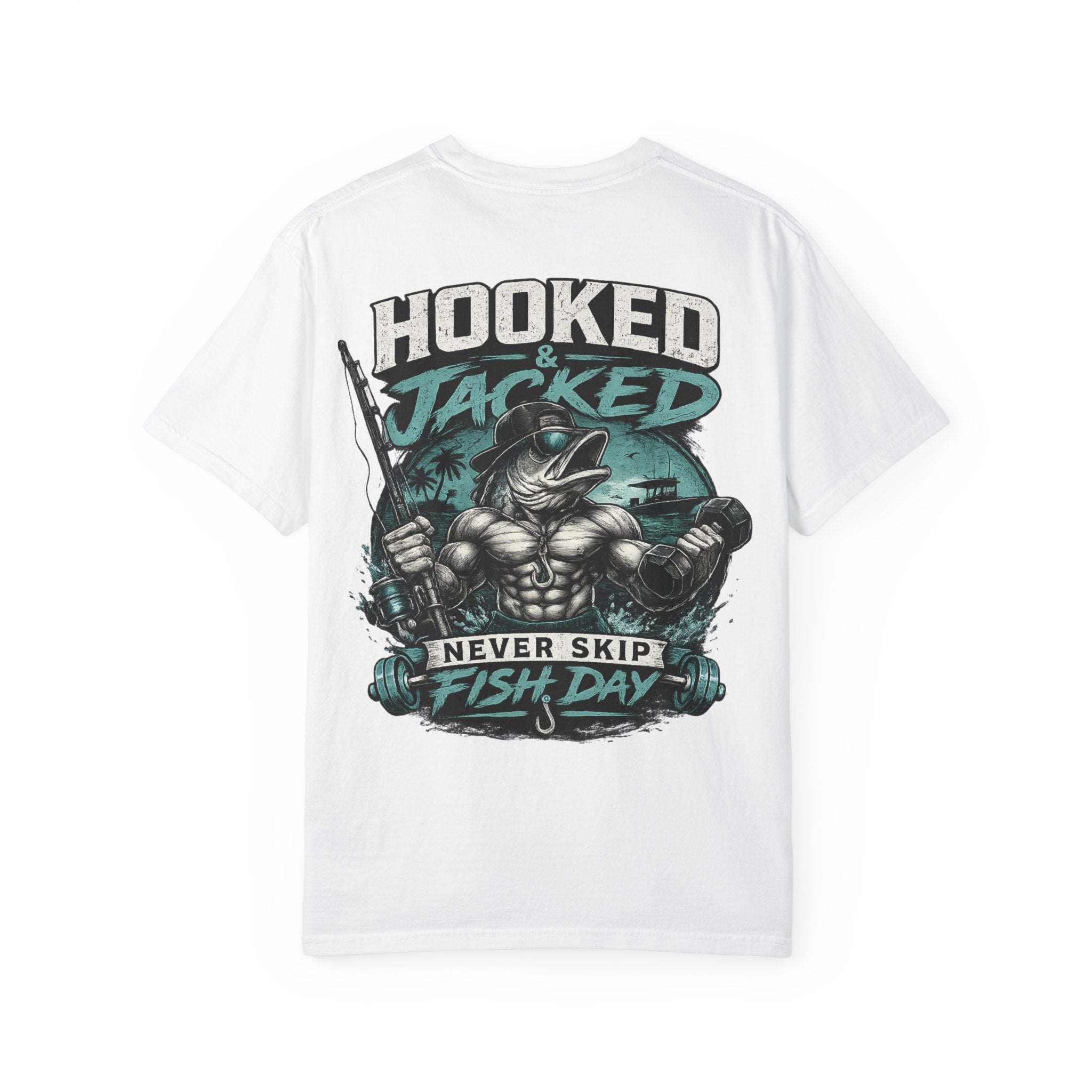 Hooked & Jacked "Never Skip Fish Day" T-Shirt