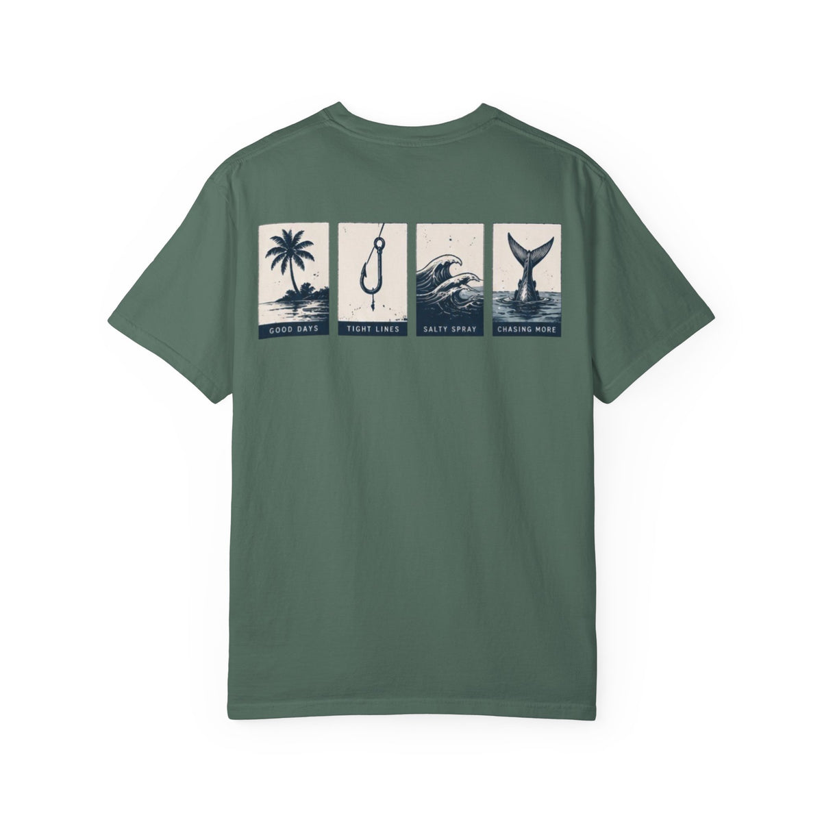 BTBF Coastal Graphic T-Shirt — "Life Hits Different on the Water"