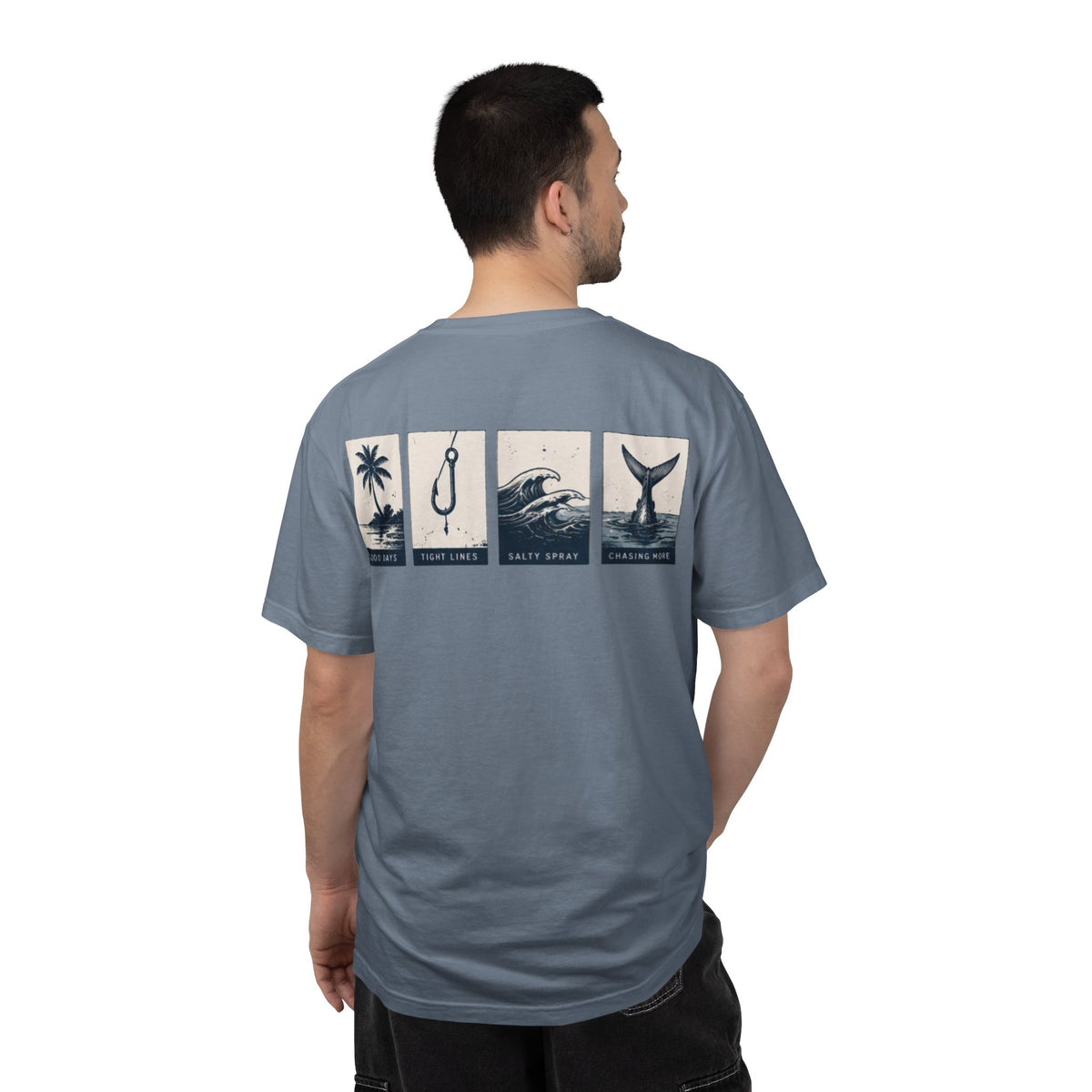 BTBF Coastal Graphic T-Shirt — "Life Hits Different on the Water"
