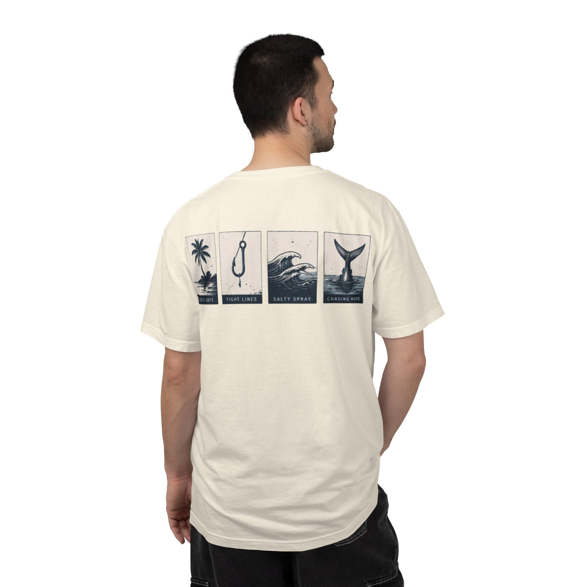 BTBF Coastal Graphic T-Shirt — "Life Hits Different on the Water"