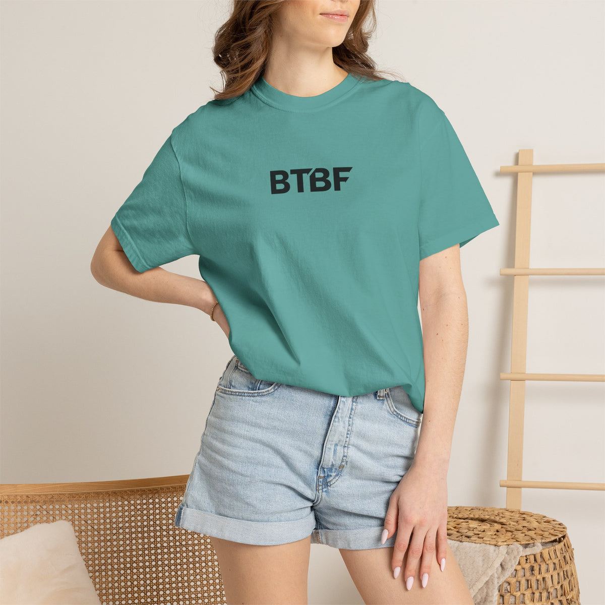 Fishing Buoy T-Shirt — Vintage Ocean Fish Graphic Tee (BTBF)