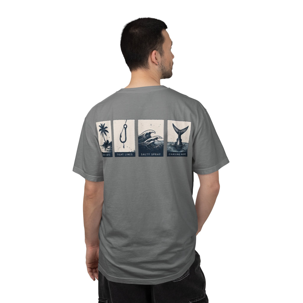 BTBF Coastal Graphic T-Shirt — "Life Hits Different on the Water"