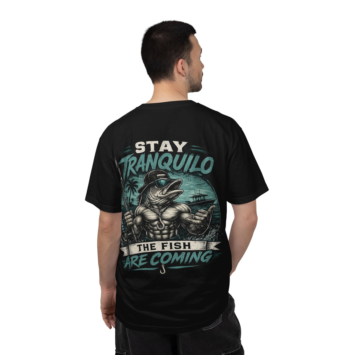 "Stay Tranquilo" Fishing Tee