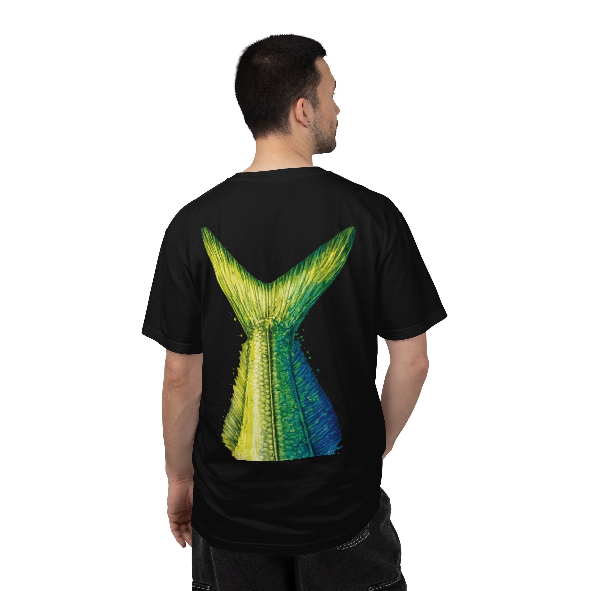 Mahi Mahi 'BTBF' Graphic T-Shirt — Fish Tail Back Print