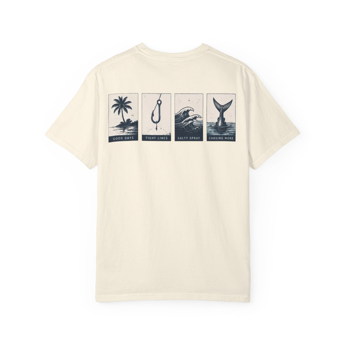 BTBF Coastal Graphic T-Shirt — "Life Hits Different on the Water"