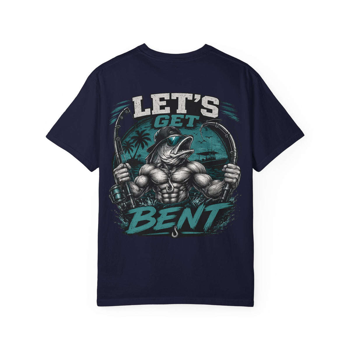 "Let's Get Bent" Marlin Tee
