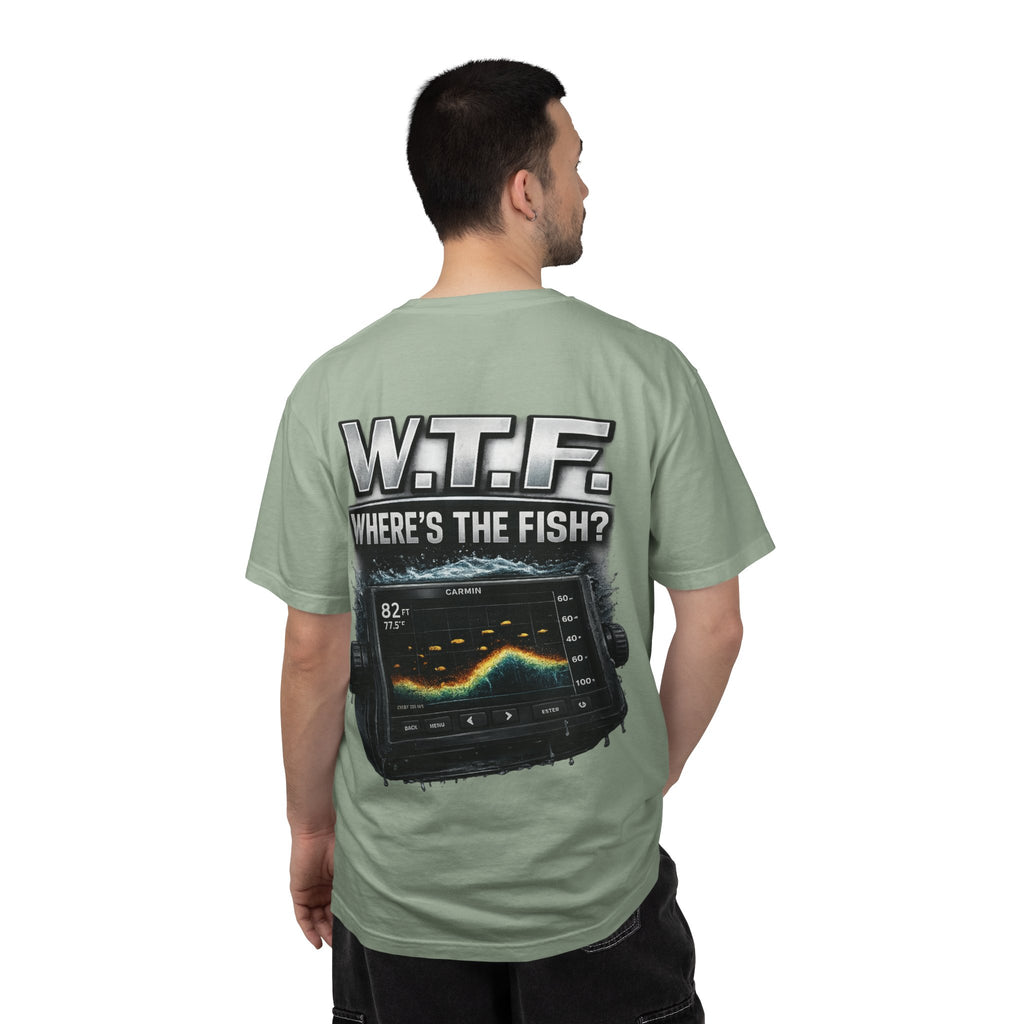 Where's The Fish? W.T.F. Fishing Graphic T-Shirt