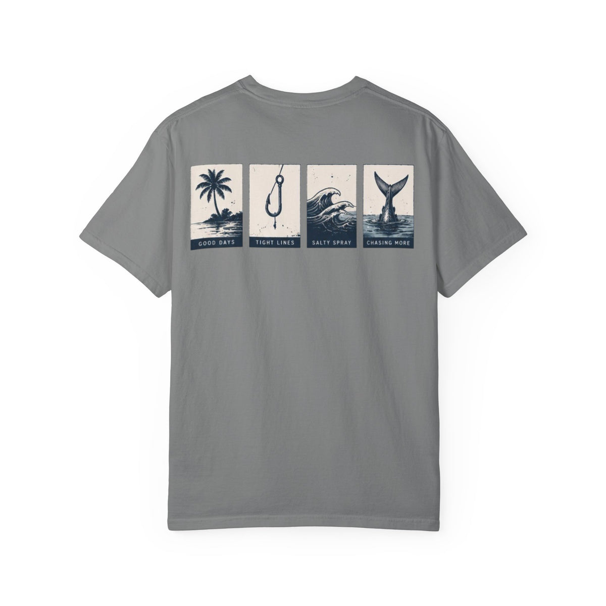 BTBF Coastal Graphic T-Shirt — "Life Hits Different on the Water"