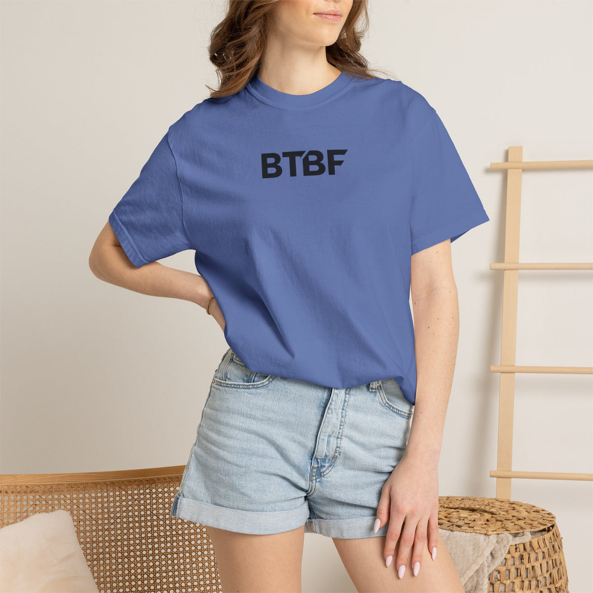 Florida Vintage Flag T‑Shirt — 'BTBF' Boat Graphic