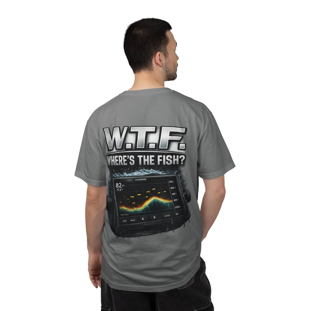Where's The Fish? W.T.F. Fishing Graphic T-Shirt