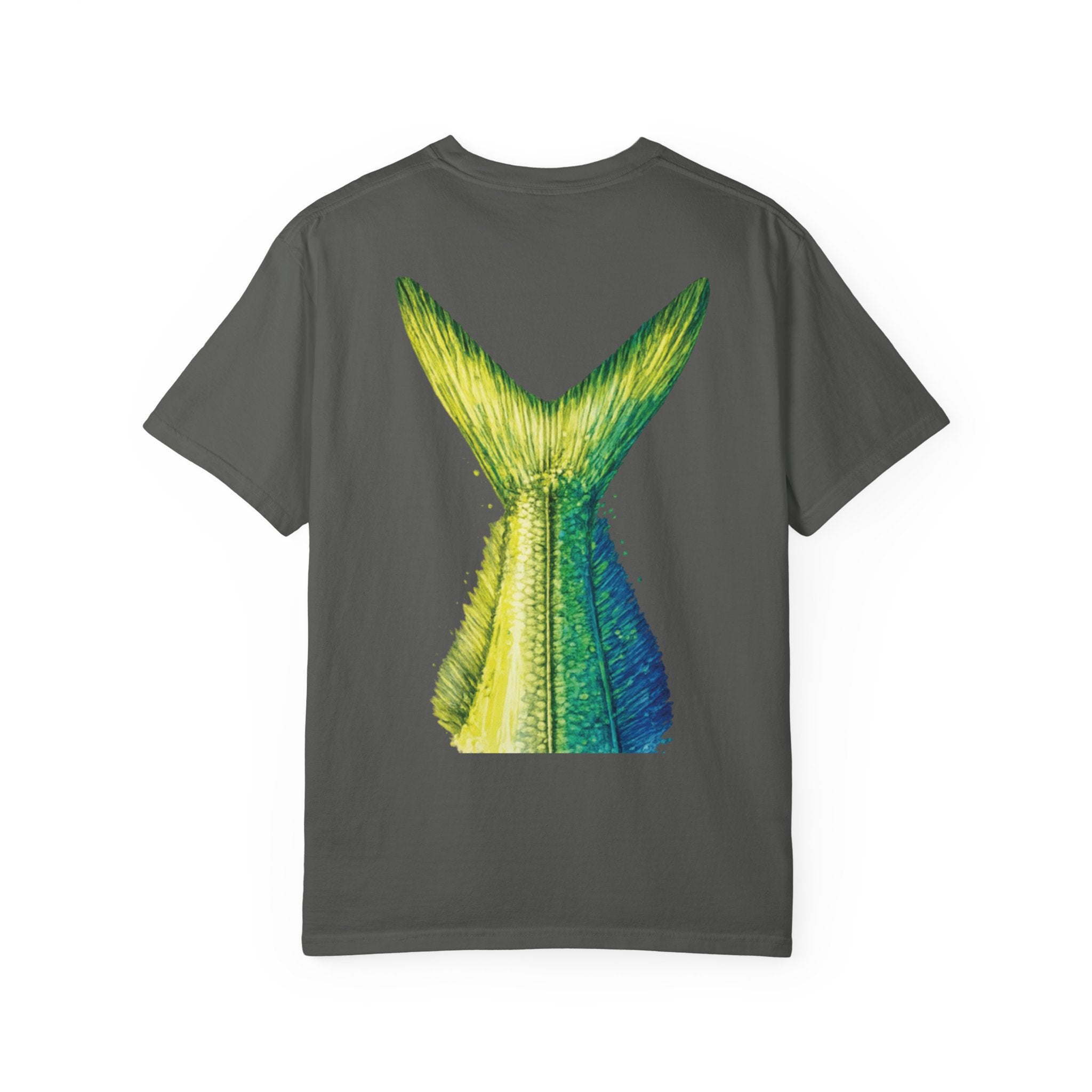 Mahi Mahi 'BTBF' Graphic T-Shirt — Fish Tail Back Print
