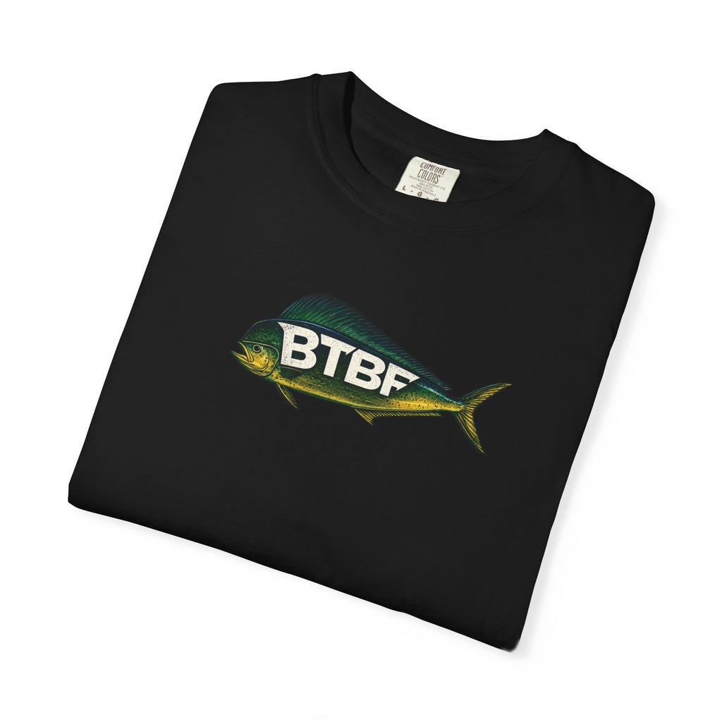Mahi Mahi 'BTBF' Graphic T-Shirt — Fish Tail Back Print