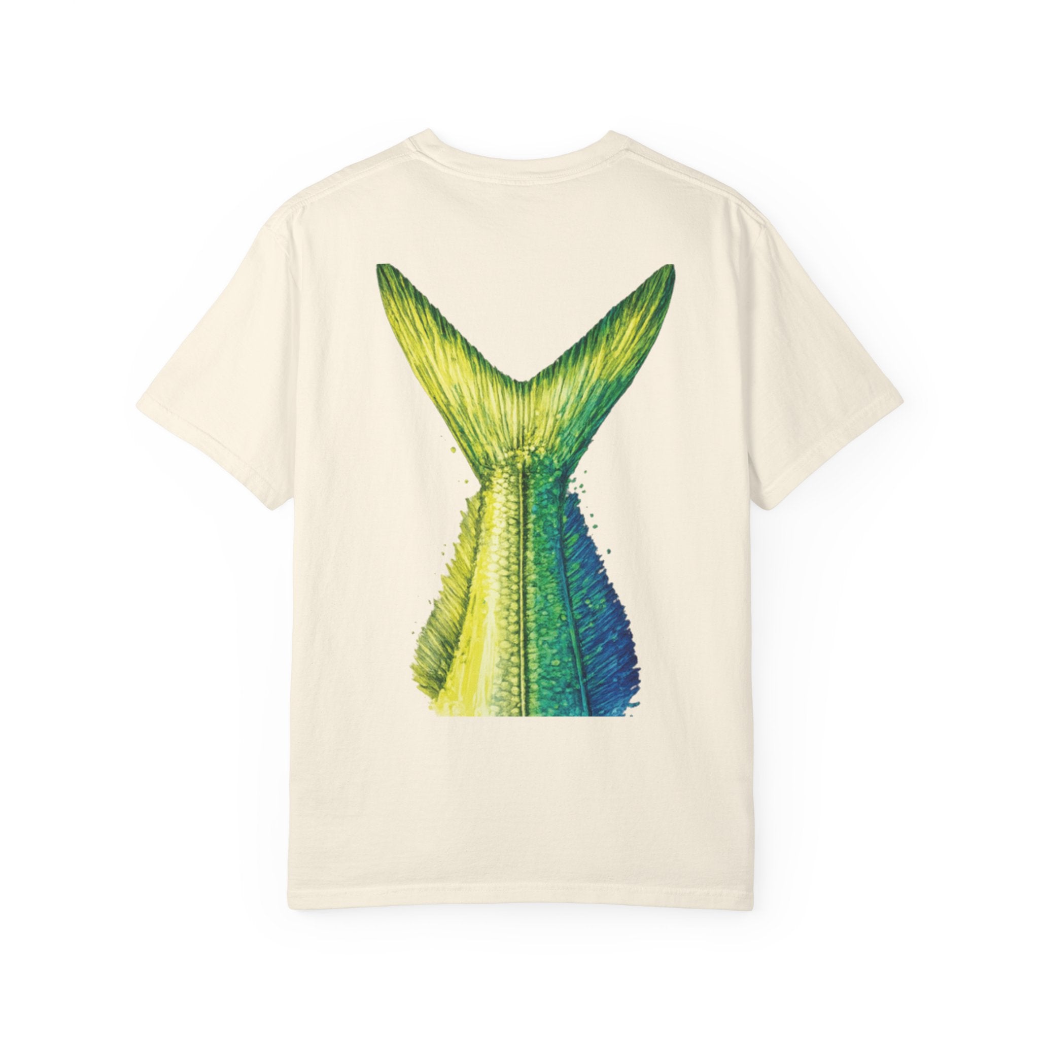 Mahi Mahi 'BTBF' Graphic T-Shirt — Fish Tail Back Print
