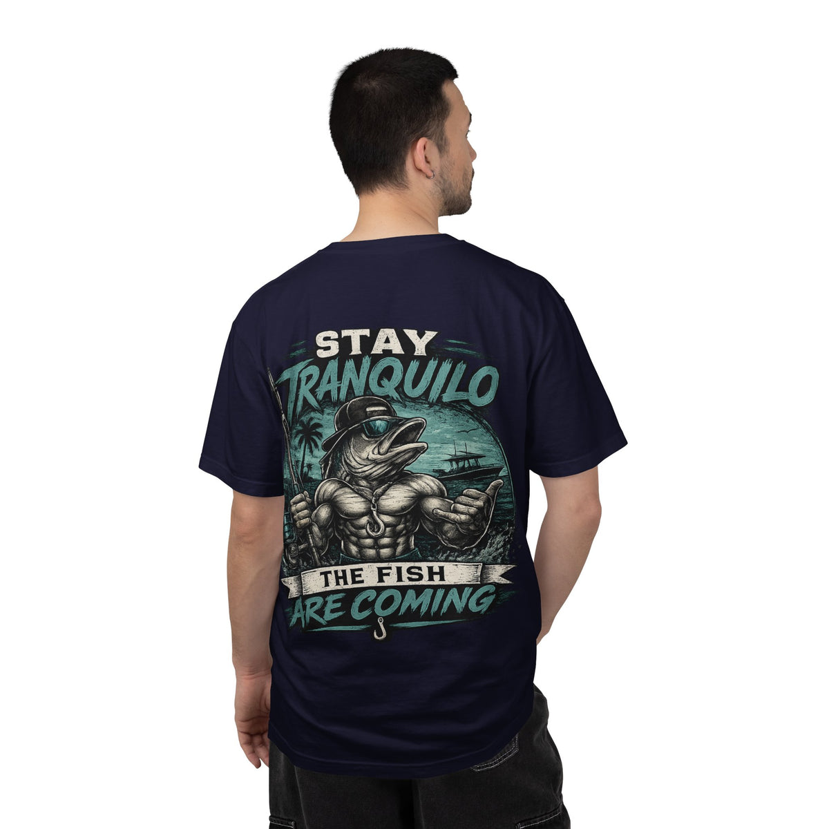 "Stay Tranquilo" Fishing Tee