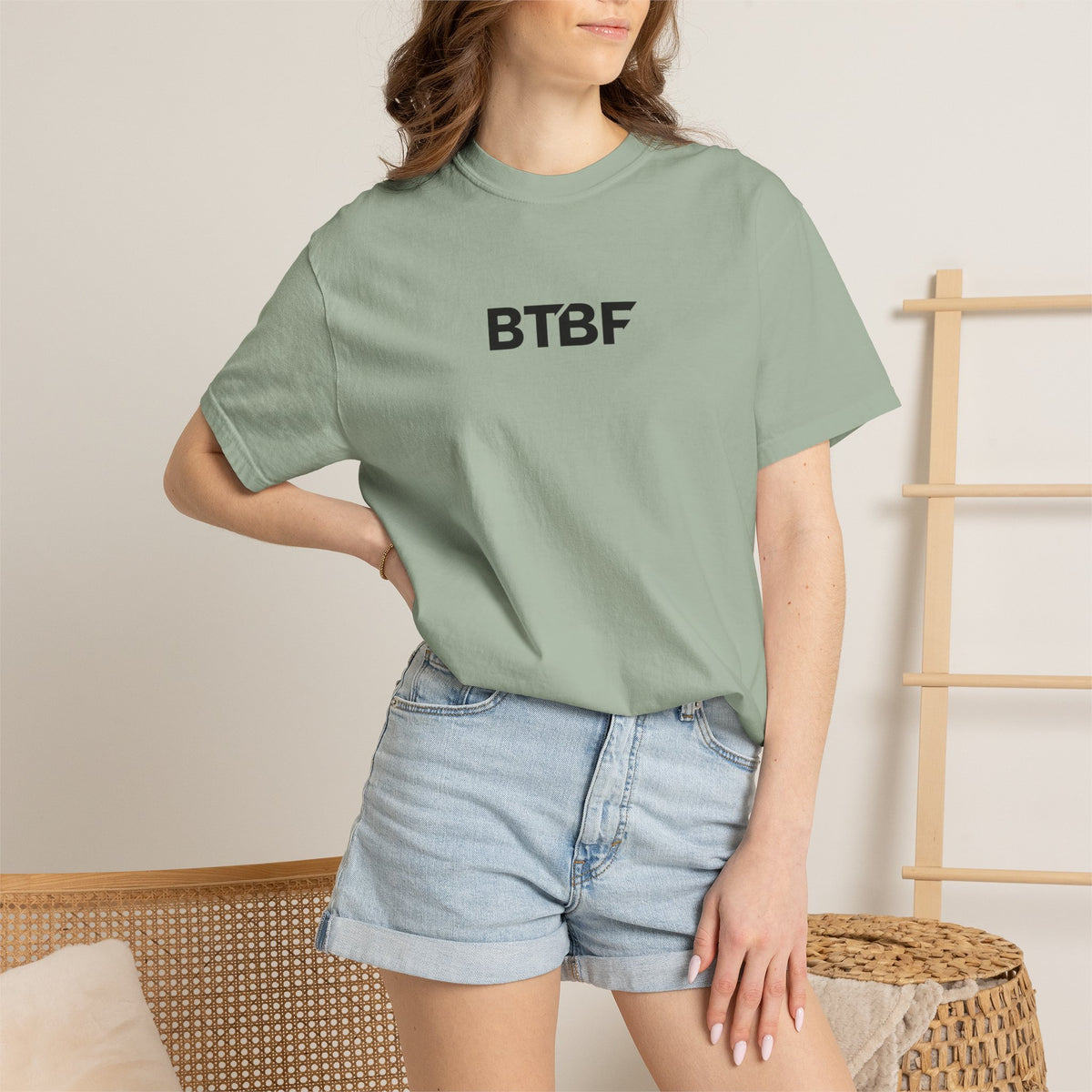 Fishing Buoy T-Shirt — Vintage Ocean Fish Graphic Tee (BTBF)