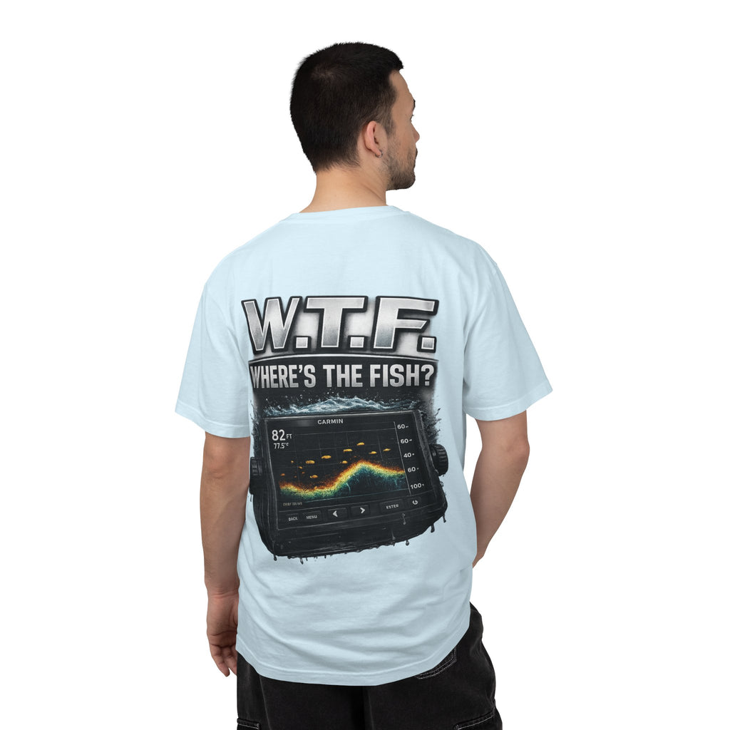 Where's The Fish? W.T.F. Fishing Graphic T-Shirt