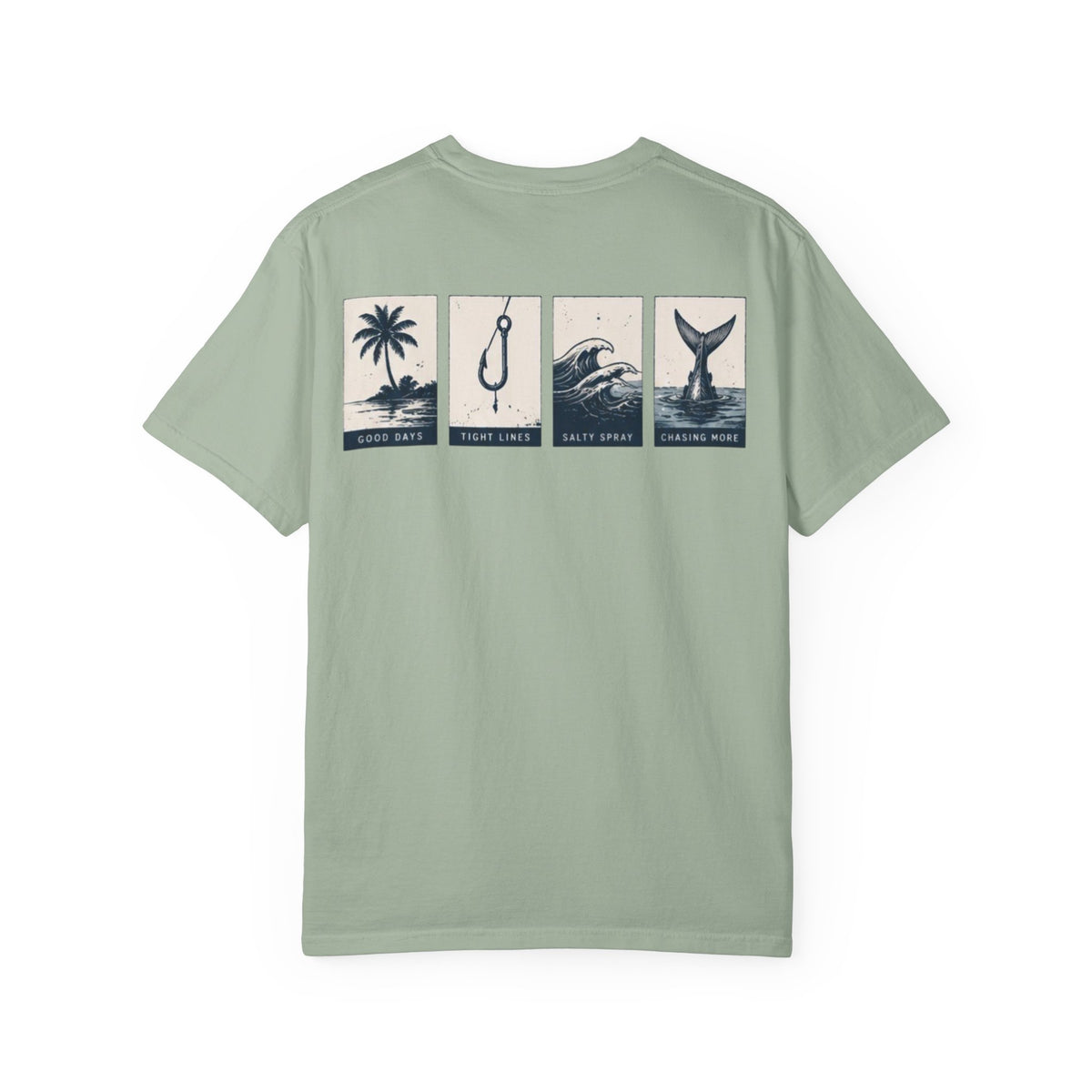 BTBF Coastal Graphic T-Shirt — "Life Hits Different on the Water"