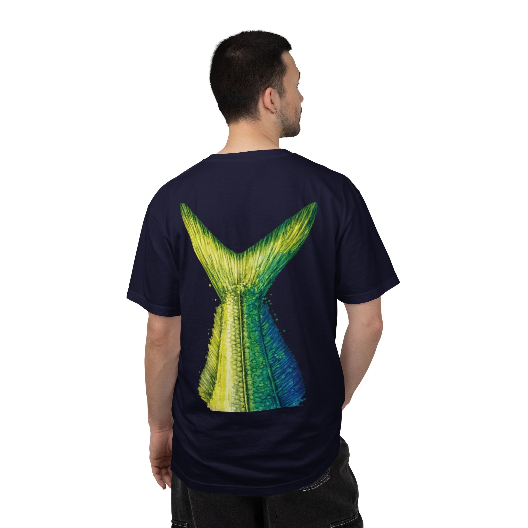 Mahi Mahi 'BTBF' Graphic T-Shirt — Fish Tail Back Print