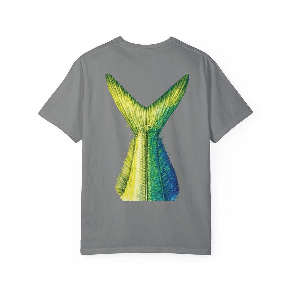 Mahi Mahi 'BTBF' Graphic T-Shirt — Fish Tail Back Print
