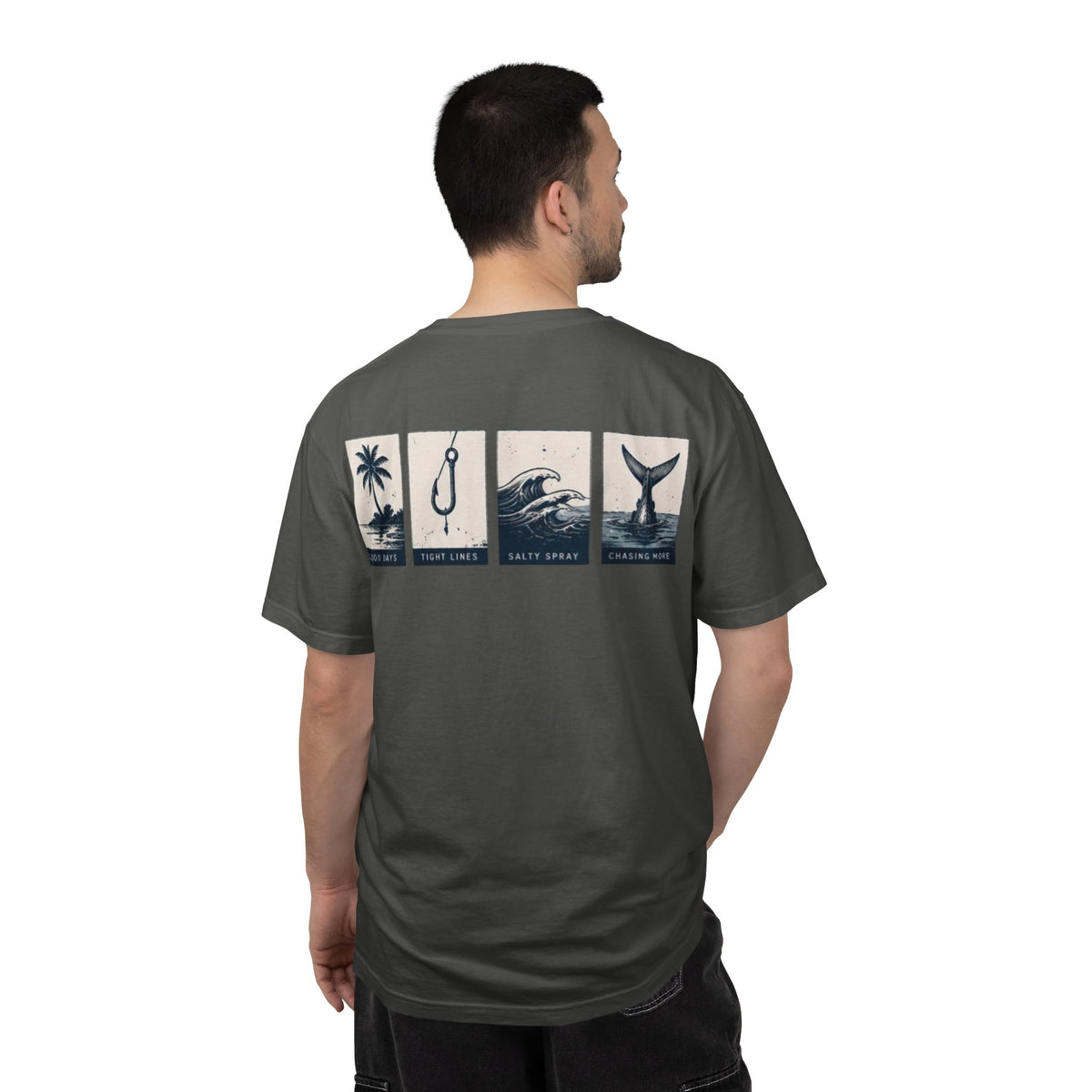 BTBF Coastal Graphic T-Shirt — "Life Hits Different on the Water"