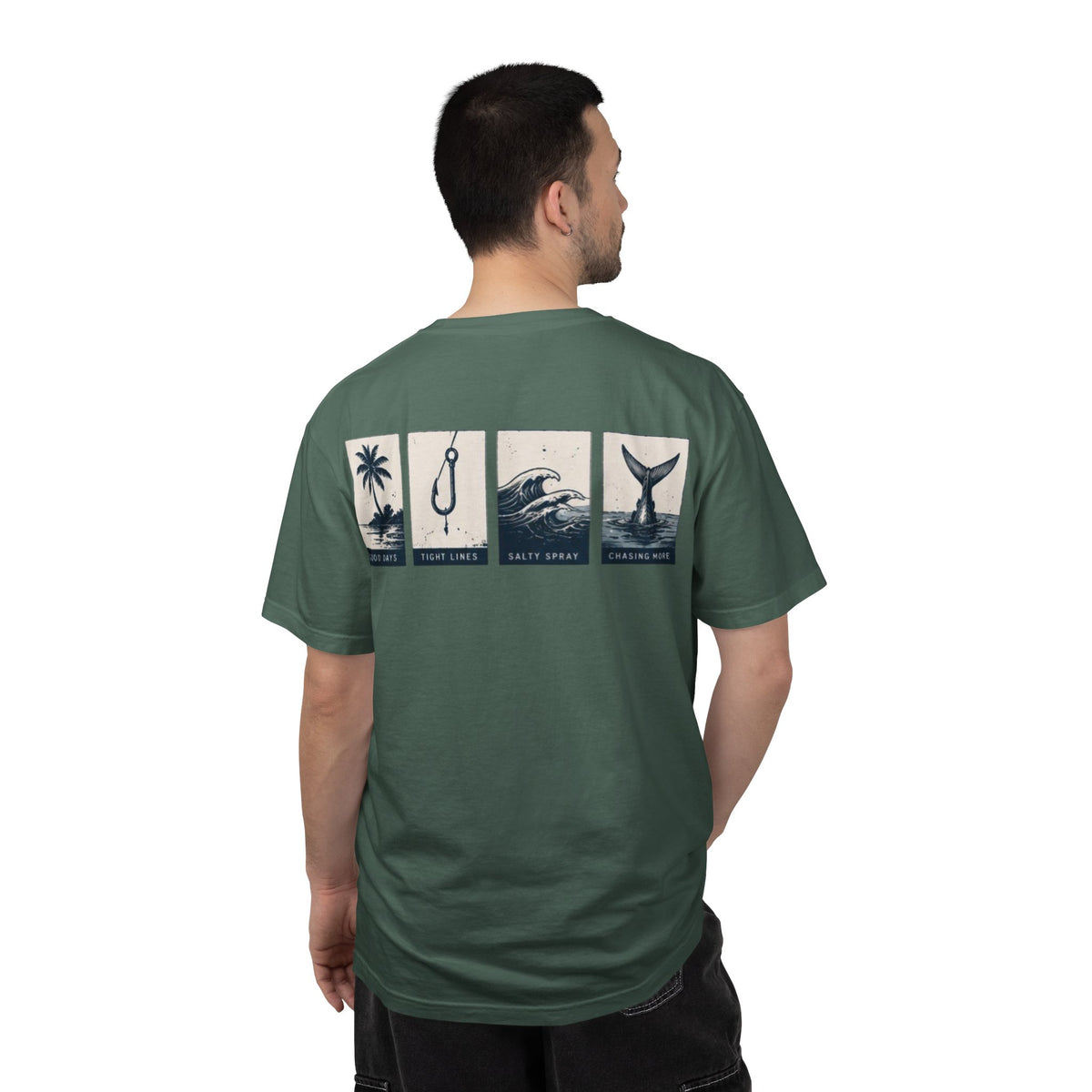 BTBF Coastal Graphic T-Shirt — "Life Hits Different on the Water"